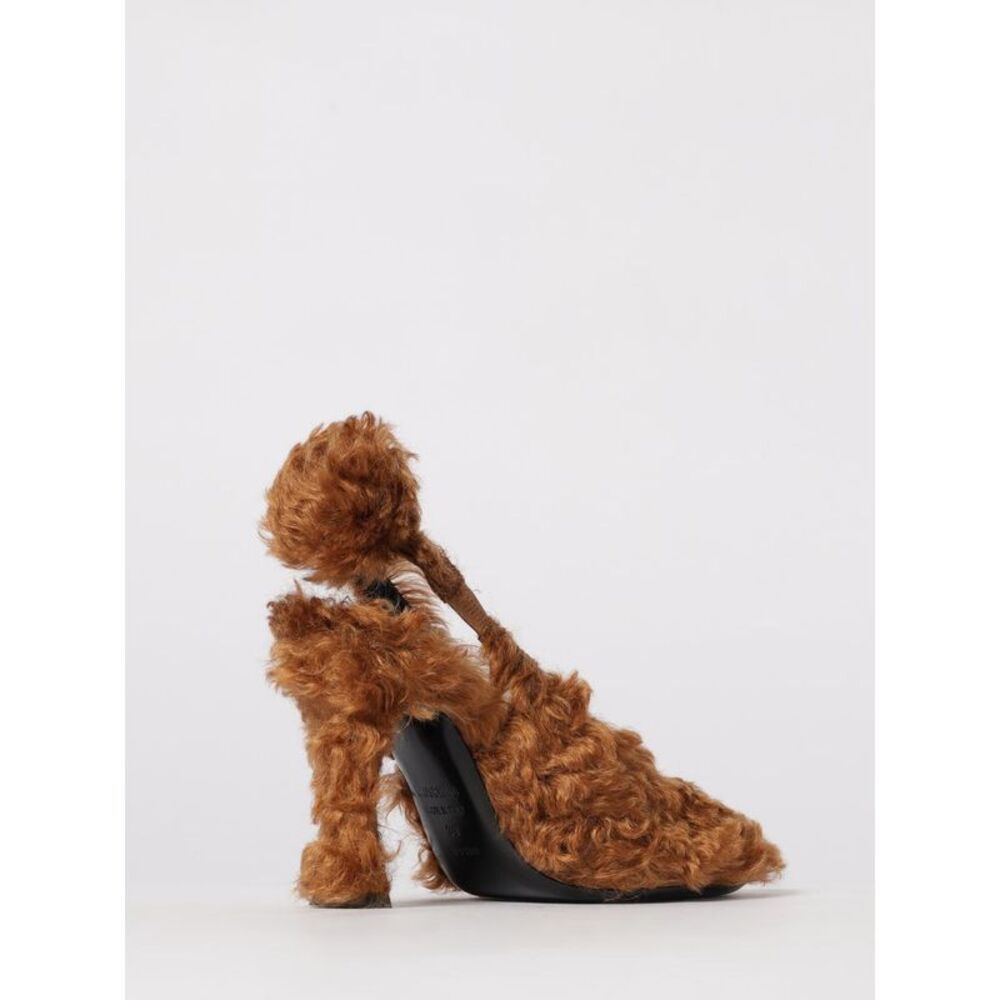 Moschino Couture Pump Woman Coffee - Picture 3 of 4